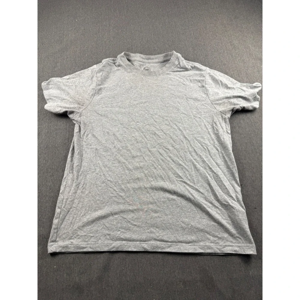 Wonder Nation Boys T-Shirt Bundle Size L 10-12 Husky Shark Blue Gray 2-Pack